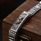 Real Silver Retro Thick Personalized Lucky Pixiu Bracelet Men Man Thai silver Domineering Trend Personalized Wish Money Jewelry