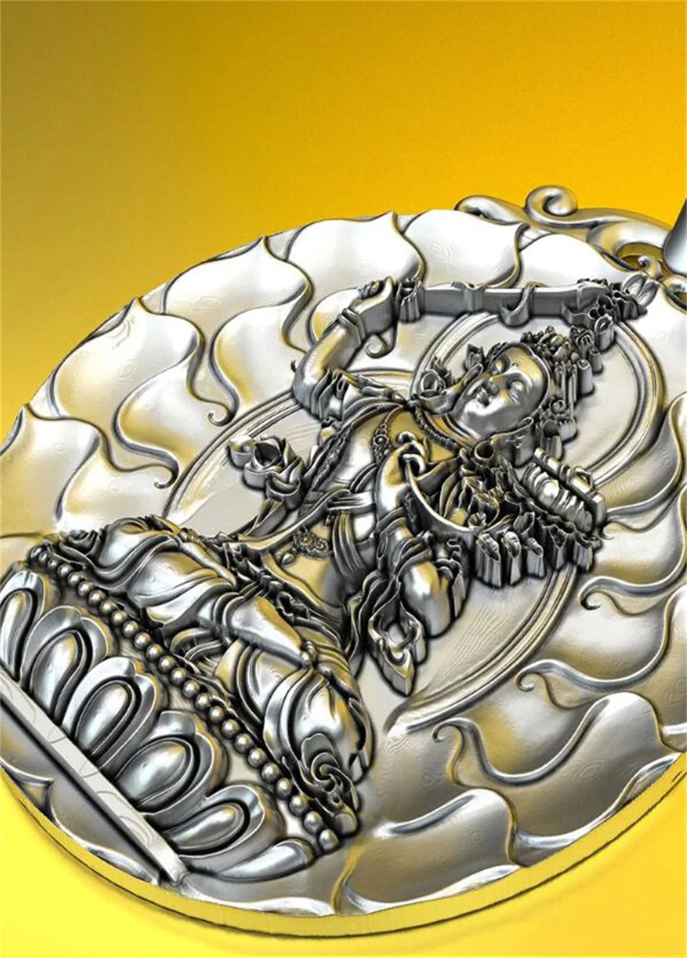 BOCAI S999 Sterling Silver Charms Pendants for Women Men New Fashion Eight Guardian God Zodiac Buddha Amulet Jewelry Wholesale