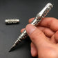 Solid Silver Pen Pendant Men S925 Sterling Silver Vintage Carved Openwork Business Pen Jewelry Gift Real Silver Pen Pendant