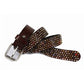 Genuine Leather Bling Rhinestones Studded Belt For Western Women Men Fashion Girls Luxury Ceinture Rivet Cowgirl Cowboy Belts