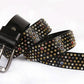 Genuine Leather Bling Rhinestones Studded Belt For Western Women Men Fashion Girls Luxury Ceinture Rivet Cowgirl Cowboy Belts