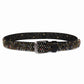 Genuine Leather Bling Rhinestones Studded Belt For Western Women Men Fashion Girls Luxury Ceinture Rivet Cowgirl Cowboy Belts