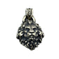 BOCAI 2021 Trend Leo Man Pendant Pure s925 Silver Constellation Lion Personalized Locomotive Rock Necklace Accessories