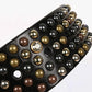 Genuine Leather Bling Rhinestones Studded Belt For Western Women Men Fashion Girls Luxury Ceinture Rivet Cowgirl Cowboy Belts