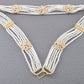 New Gorgeous Woman Pearl Waist Chain Body Belly Chains Adjustable Length Jewelry European Bride Wedding Flower Pearl Belt