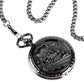 Old Fashion Men Women Mechanical Handwinding Pocket Watch Locomotive Hollow Train Skeleton Clock Pendant FOB Chain reloj Gift