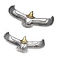 Flying Eagle Wings Real 925 Sterling Silver Necklace Pendant Vintage Fashion Luxury Designer Fine Jewelry Women Men 2025 New P31