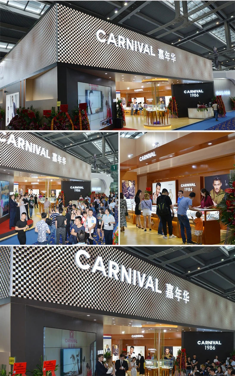 CARNIVAL Fashion Watch for Women Brand Luxury Ladies Square Leather Girls Quartz Wristwatches Waterproof Womens 2025 Reloj Mujer