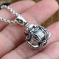Buddha Men Pendant 925 Sterling Silver Ruby Buddhist Heart Sutra Can Hold Thing Gum Box Necklace Pendant Jewelry 2025 New FP47