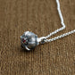 Buddha Men Pendant 925 Sterling Silver Ruby Buddhist Heart Sutra Can Hold Thing Gum Box Necklace Pendant Jewelry 2025 New FP47
