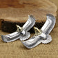Flying Eagle Wings Real 925 Sterling Silver Necklace Pendant Vintage Fashion Luxury Designer Fine Jewelry Women Men 2025 New P31