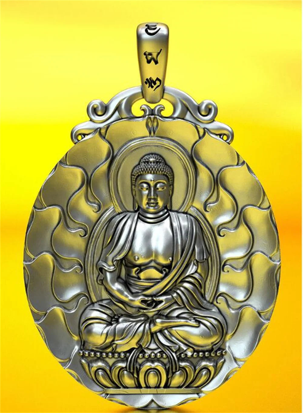BOCAI S999 Sterling Silver Charms Pendants for Women Men New Fashion Eight Guardian God Zodiac Buddha Amulet Jewelry Wholesale