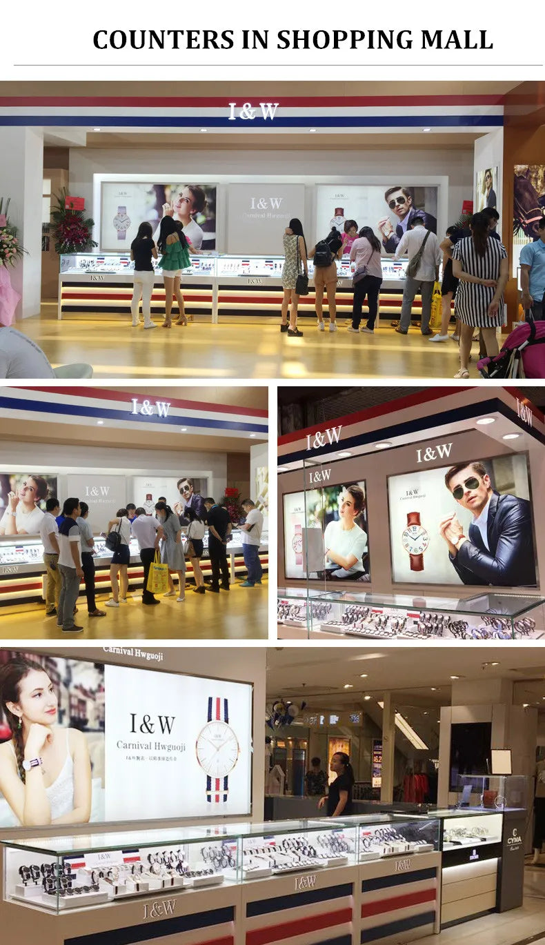 CARNIVAL Fashion Watch for Women Brand Luxury Ladies Square Leather Girls Quartz Wristwatches Waterproof Womens 2025 Reloj Mujer