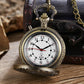 Luminous Blue Led Flash Necklace Vintage Clock Unique Bronze/silver/gold Train Locomotive Engine Noctilucent Quartz Pocket Watch