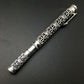 Solid Silver Pen Pendant Men S925 Sterling Silver Vintage Carved Openwork Business Pen Jewelry Gift Real Silver Pen Pendant
