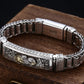 Real Silver Retro Thick Personalized Lucky Pixiu Bracelet Men Man Thai silver Domineering Trend Personalized Wish Money Jewelry