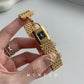 Ladies Vintage Watches Unique Niche Lock Designshigh-end Steel Strip Women's Watches New Forlover Relojes Para Damas