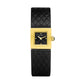 Guou Women Quartz Watch Luxury Clock Fashion Vintage Orologio Retro Classic Black Gold Square Reloj Ladies Leather Wrist Watches