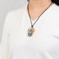 S925 Silver Pendant Necklace, Vintage Gold Flame Skull Men's Garuda Bird Chain, Gothic Statement Jewelry Gift for Men
