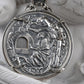 Man Women Necklace Pendant Real 925 Sterling Silver Holy Grail Knight Mechanism Coin Luxury Designer Fine Jewelry 2024 New In P7