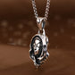 Genuine BOCAI S925 Sterling Silver Pendants for Women Men New Fashion Relief Rose Goddess Punk Vintage Jewelry Wholesale
