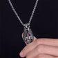 Necklace Pendant Real 925 Sterling Silver Indian Eagle Feathers Luxury Brand Jewelry Woman Man 2025 Envíos Gratis Love Gift P33