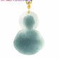 S Myanmar Jadeite St Jude Pendant Necklace Designer Fashion Accessories Charm 18K Gold Plated Vintage Gifts for Women Real Jade