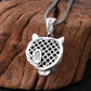 S925 Sterling Silver Charms Pendants for Women Men New Fashion Hollow Retro 3D Tiger Head Zircon Eyes Punk Jewelry Wholesale