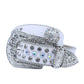 New Unisex Y2K Belt Shine Women Men Plus Size Punk Rhinestone Belt Crystal For Jeans Pants Gift