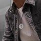 Necklace Pendant Real 925 Sterling Silver Amulet Tai Chi Eight Trigrams Luxury Brand Fine Jewelry Woman Man 2025 Love Gift P17