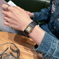 Guou Women Quartz Watch Luxury Clock Fashion Vintage Orologio Retro Classic Black Gold Square Reloj Ladies Leather Wrist Watches