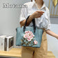 MOTAORA 2025 New Chinese Style Women's Leather Shoulder Bag | Embroidery Flower Handbag