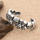 S925 sterling silver jewelry retro thai silver domineering men skull trendy punk style open bracelet