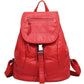 Women's Sheepskin Leather Backpack Genuine Leather Soft Casual Backpack for Women Everyday Lightweight MOTAORA