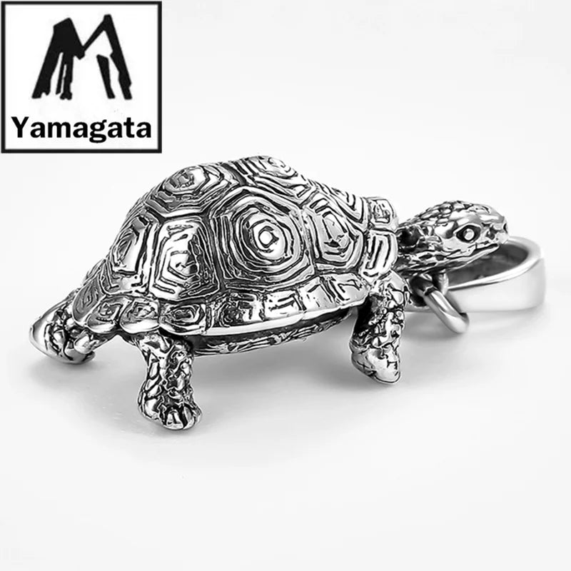 Necklace Pendant Real 925 Sterling Silver Stereoscopic Animals Turtle Luxury Brand Fine Jewelry Woman Man 2025 Envíos Gratis P31