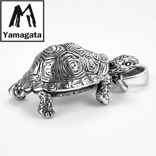 Necklace Pendant Real 925 Sterling Silver Stereoscopic Animals Turtle Luxury Brand Fine Jewelry Woman Man 2025 Envíos Gratis P31