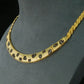 ZOCA S925 Sterling Silver Gold Color Necklace Panther Spot Retro High-end Women's Jewelry