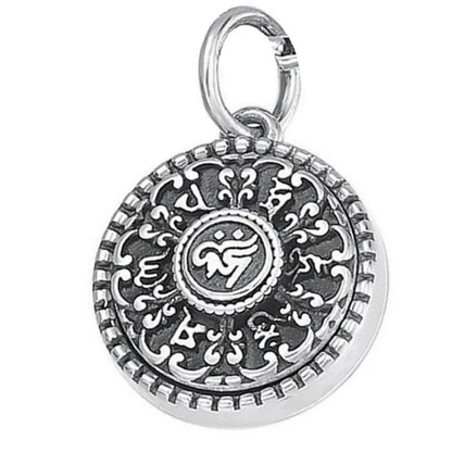Pendant 100% Sterling Silver 925 Mantra Luxury Fine Jewellery Woman Man 2025 Trend Vintage Necklace Pendant Genuine Goods P17