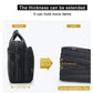 15.6" Laptop Bag Large Capacity Waterproof Business Briefcase Messenger Shoulder Bag for Men Women Travel Work Office Commuter