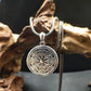 BOCAI New style s925 Silver Street Fashion Lion Head Medallion endant Retro Hip-Hop Personality Men's Pendant
