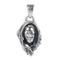 Genuine BOCAI S925 Sterling Silver Pendants for Women Men New Fashion Relief Rose Goddess Punk Vintage Jewelry Wholesale