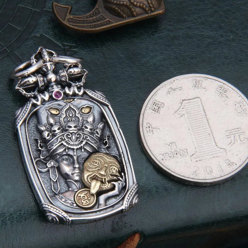 2025 Trend Necklace Pendant 100% Real 925 Sterling Silver Zakirim Amulet Luxury Fine Jewellery Woman Man 2025 Genuine Goods P19