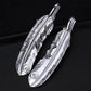 Pendant 100% Sterling Silver 925 Feather Eagle's Claw Luxury Jewellery Woman Man 2025 New Trend High Quality Necklace Pendant P3