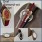 2025 New Pigeon Egg Diamond Plaid Leather Watch Femininity Simple Fashion Versatile Ladies