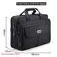 15.6" Laptop Bag Large Capacity Waterproof Business Briefcase Messenger Shoulder Bag for Men Women Travel Work Office Commuter