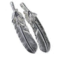 Pendant 100% Sterling Silver 925 Feather Eagle's Claw Luxury Jewellery Woman Man 2025 New Trend High Quality Necklace Pendant P3