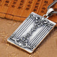 S925 sterling silver trendy retro creative personality poker card K pendant men's Thai silver punk style skull pendant