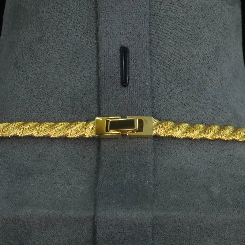 ZOCA S925 Sterling Silver Gold Color Necklace Panther Spot Retro High-end Women's Jewelry