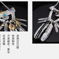 S925 Silver Bridge Feather Eagle Indian Trendy Necklace Female Sweater Chain Hip Hop Men's Pendant