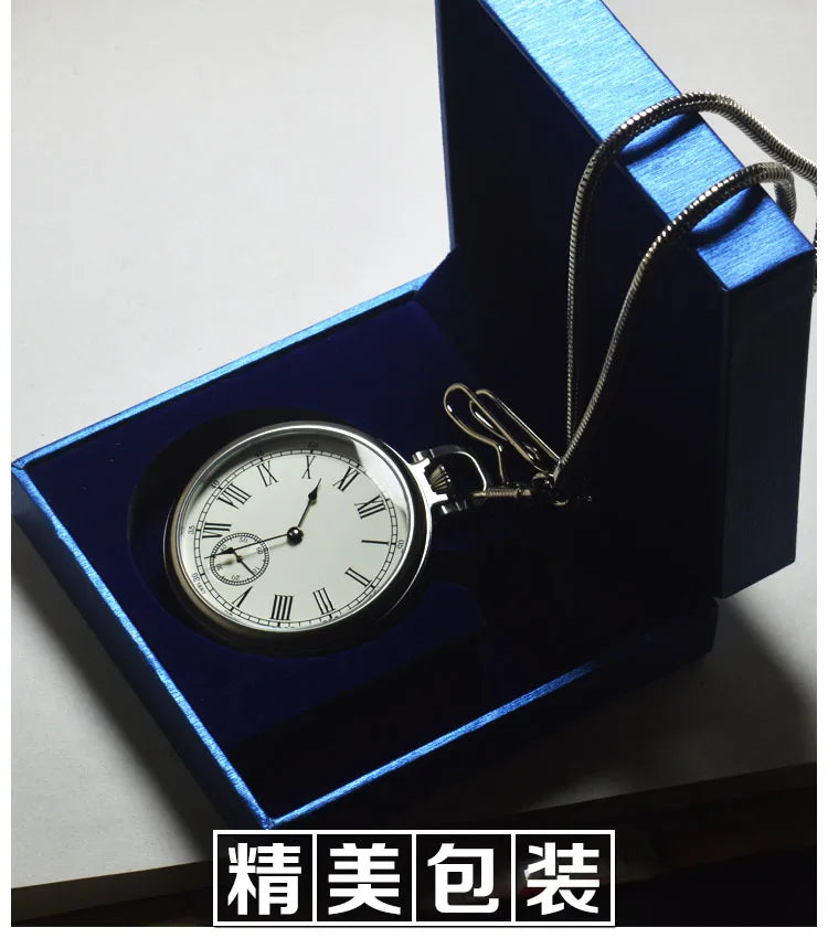 Men's mechanical pocket watch 6497 hand-wound manual mechanical movement niche classic vintage bracelet